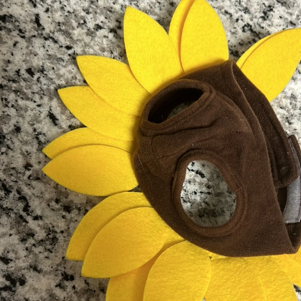 Flower Pet Costume Hat